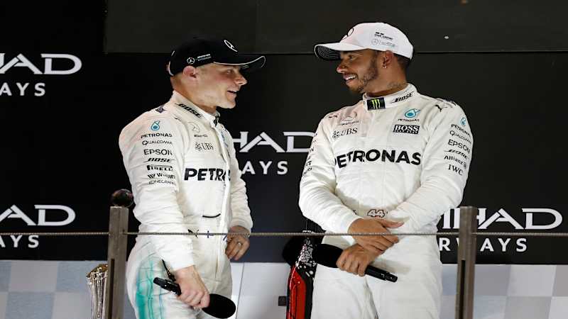 Bottas makes Hamilton settle for second in F1 finale